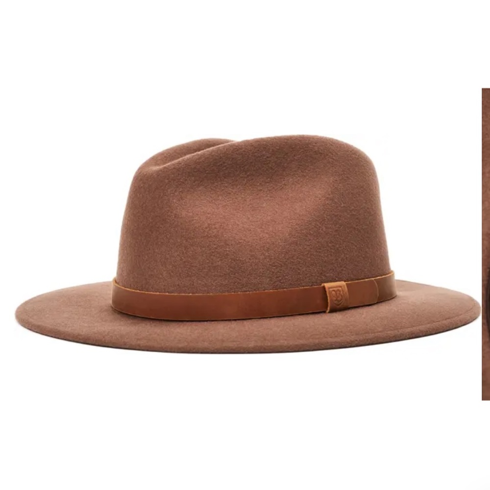 Brixton Messer Fedora in Brown Size S